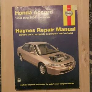 Honda Accord Haynes Repair Manual